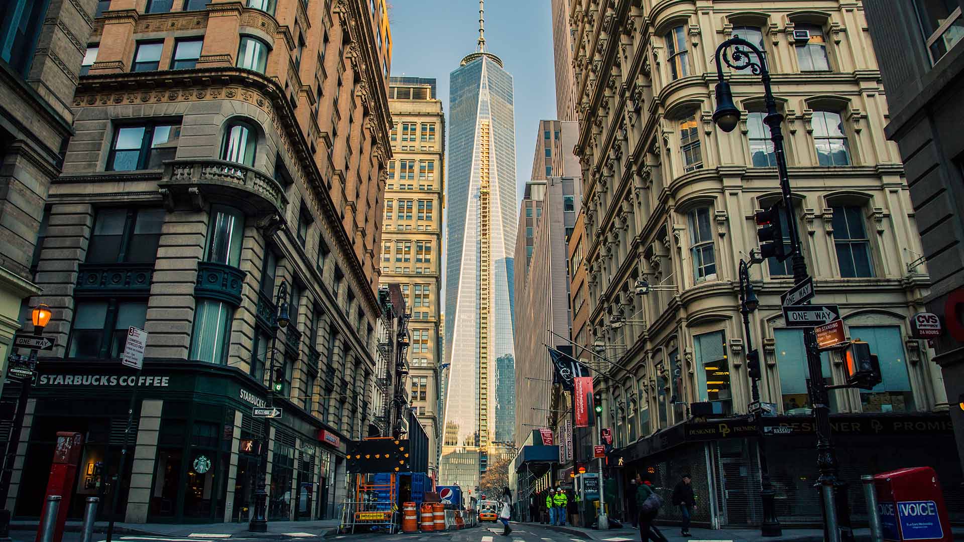 The commercial real estate street The commercial real estate street