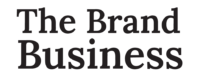 Black logo text the brand business
