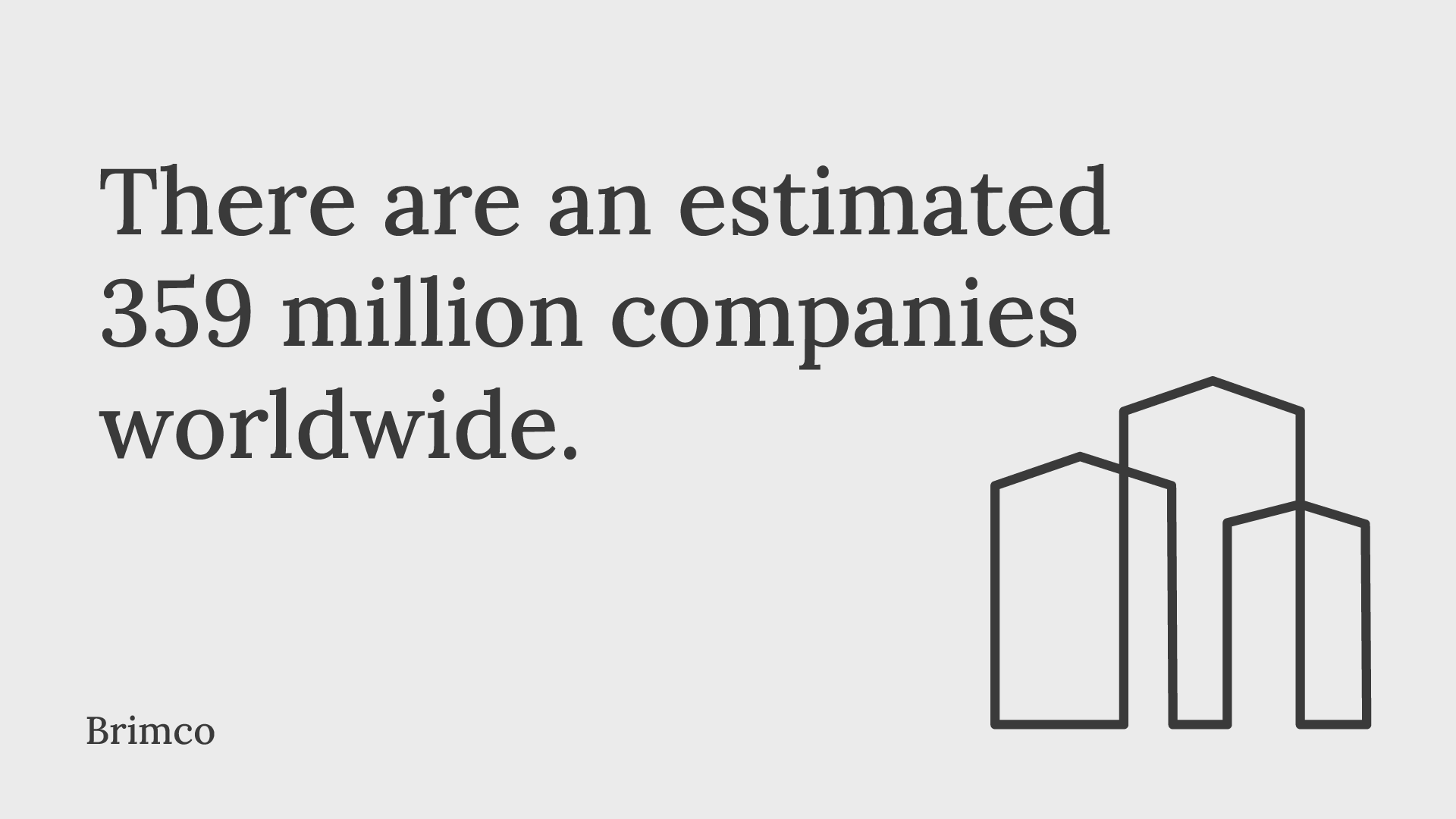 359 million companies worldwide