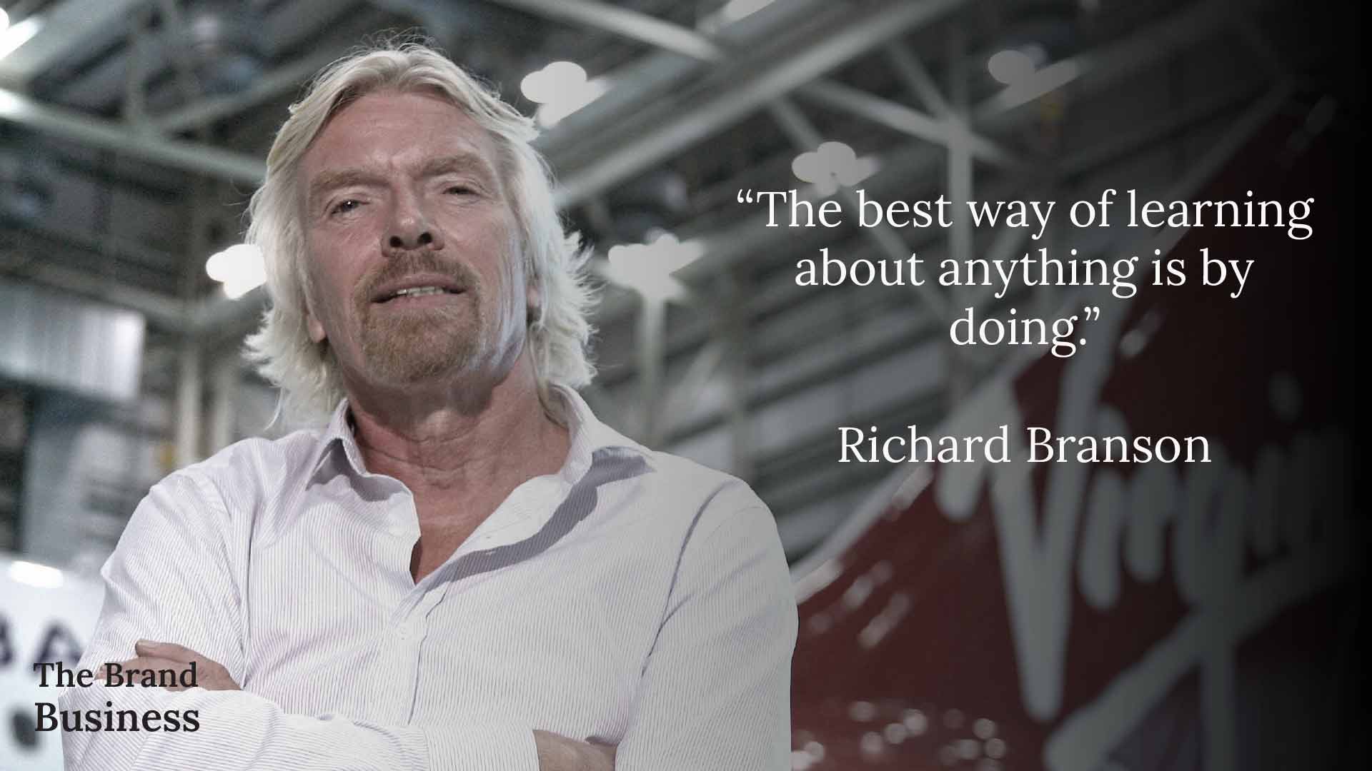 Richard brands doing quote business on wallpaper