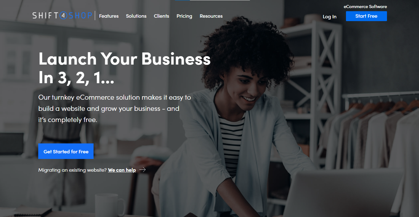 Shift4shop ecommerce store builder