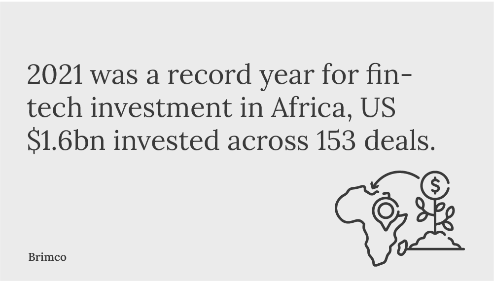 Fintech investment in africa