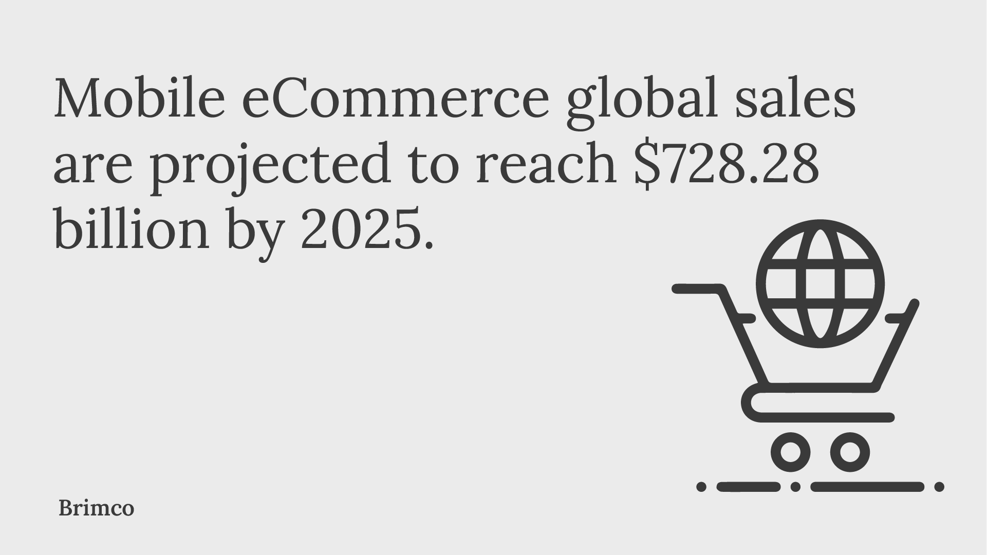 Mobile ecommerce global sales are projected to reach $728 28 billion by 2025
