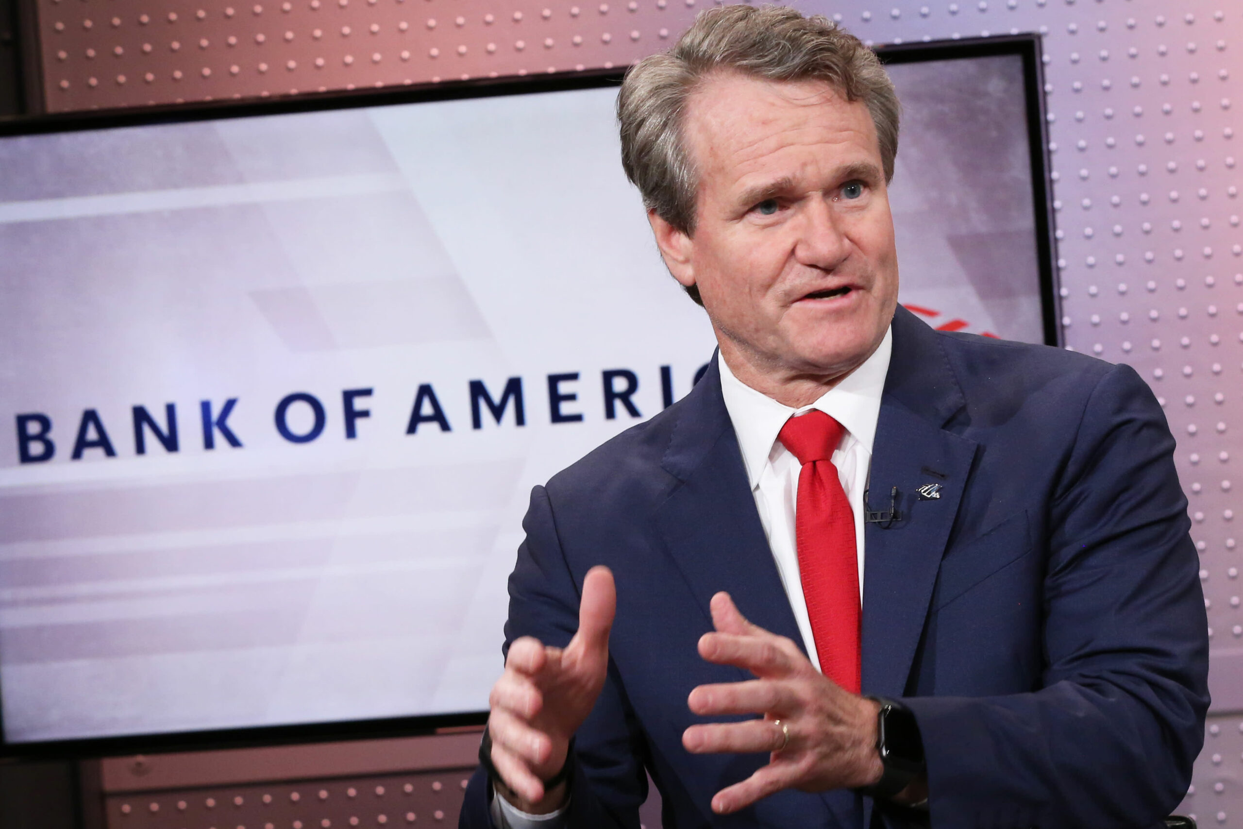 Bank of America CEO Brian Moynihan, Credit to CNBC