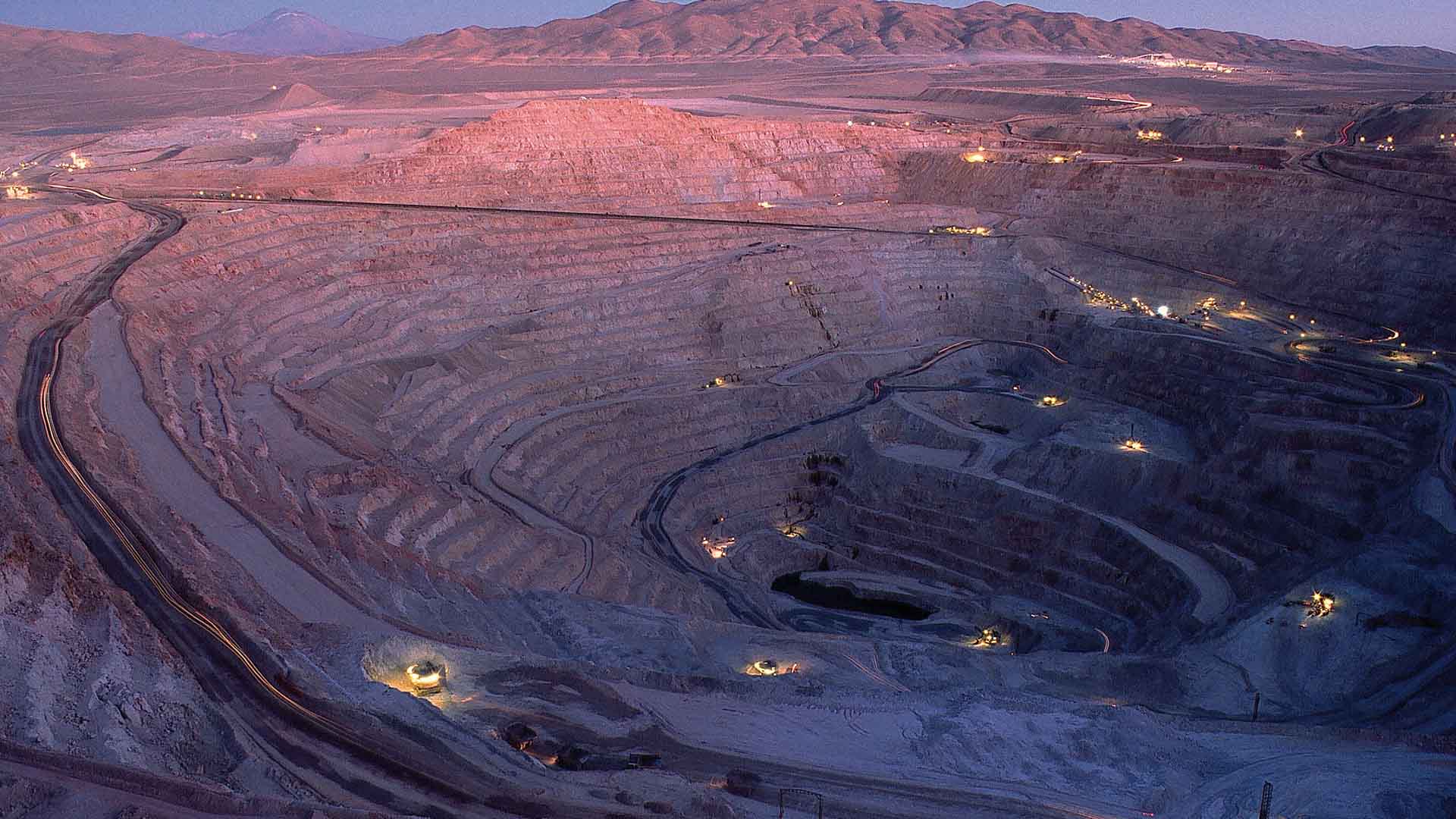 Chile Escondida Mine
