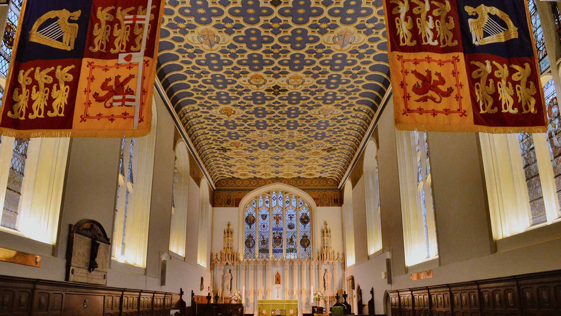 Savoy chapel interior