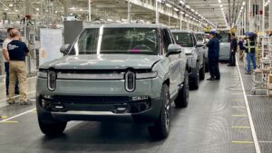 Electric vehicle start up rivian exceeds expectations