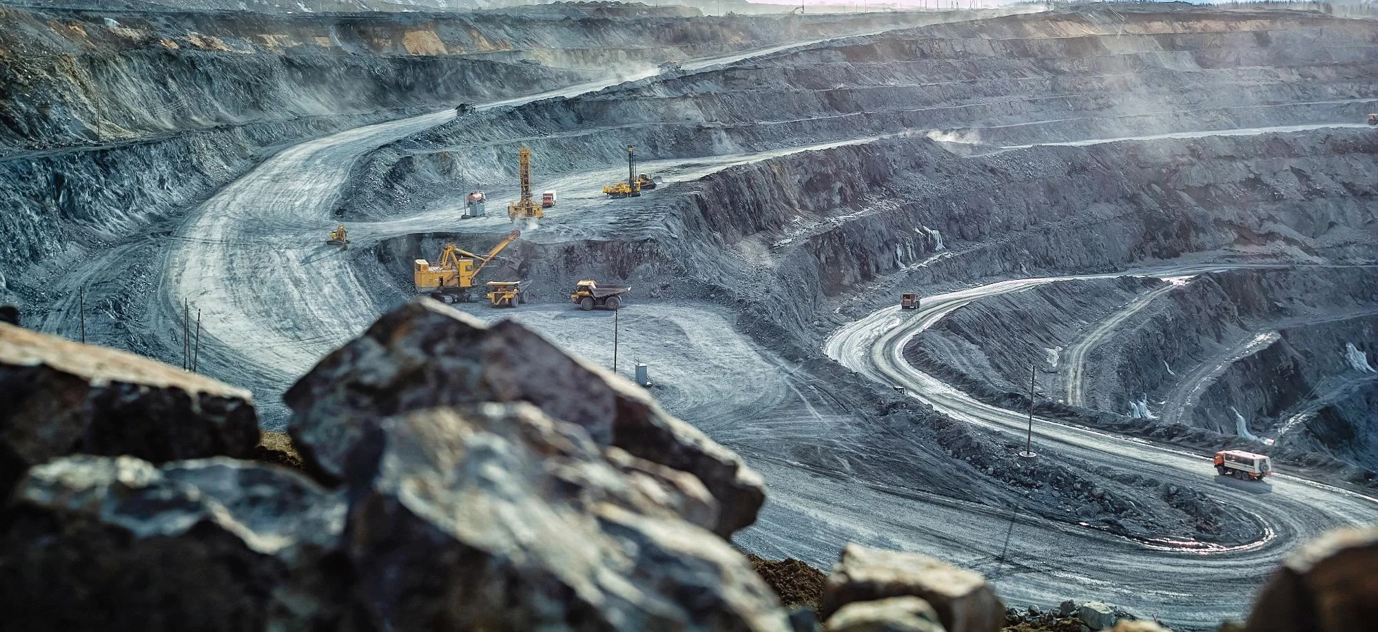 Open Pit mining operation - Mining Industry