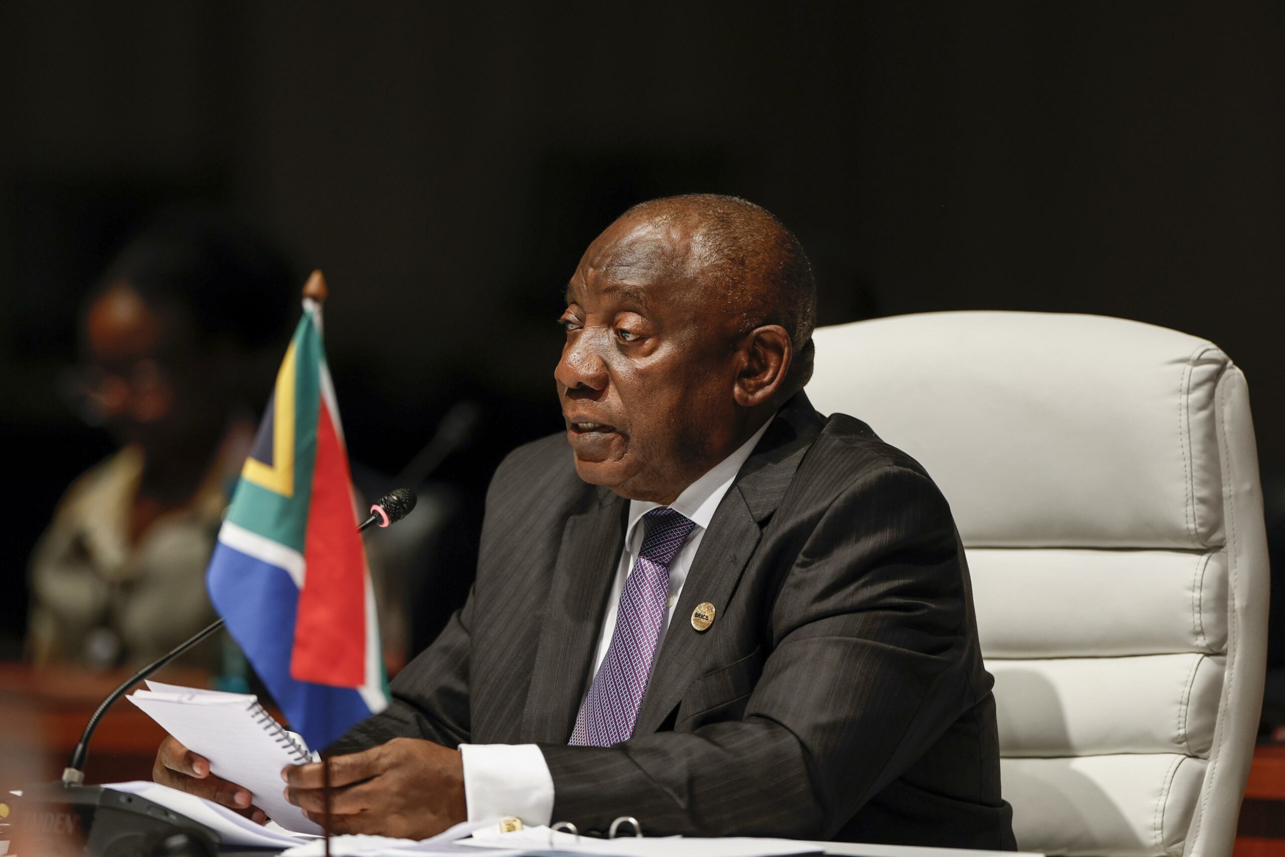 President Cyril Ramaphosa at Brics 2023