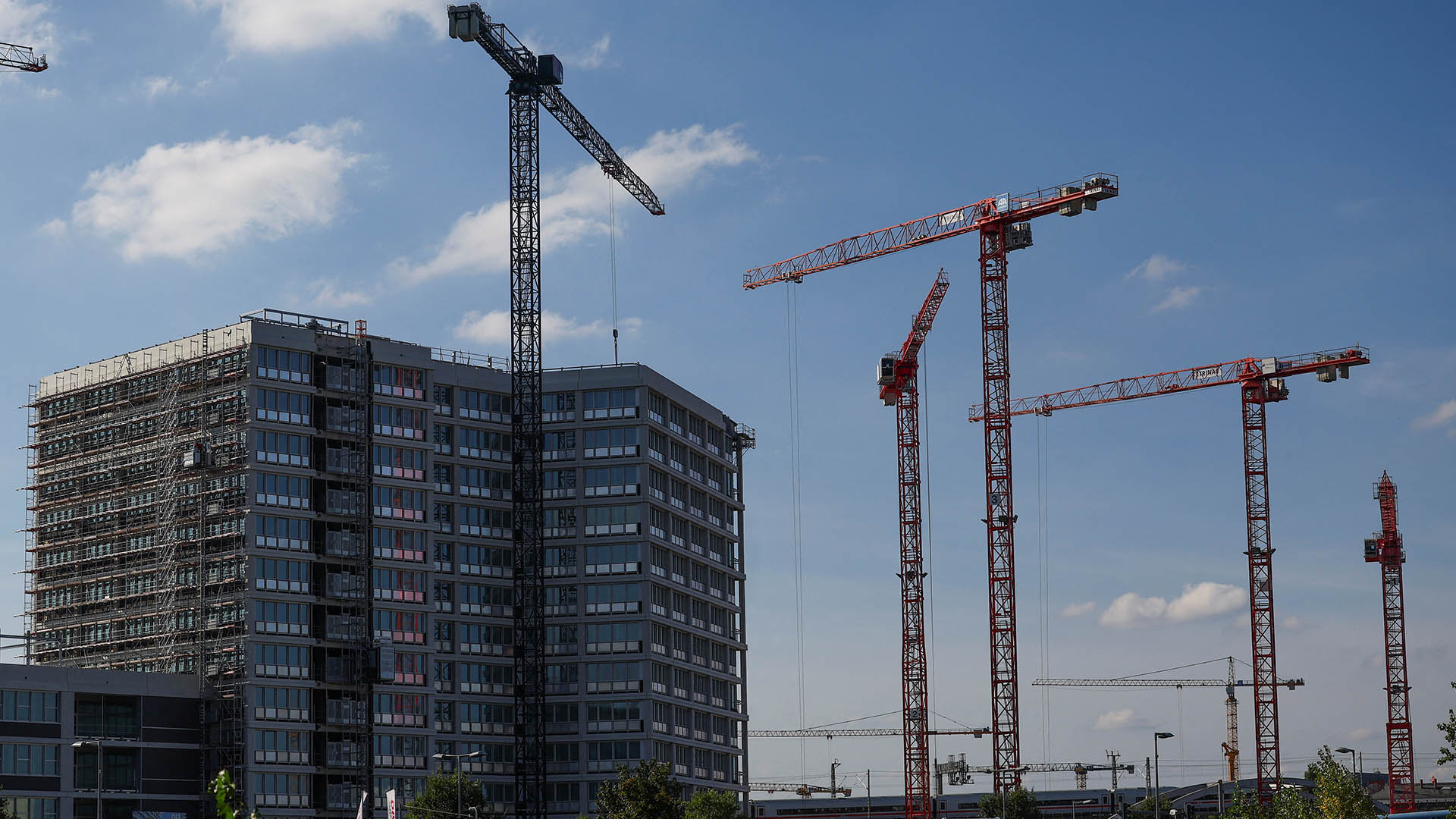German construction site