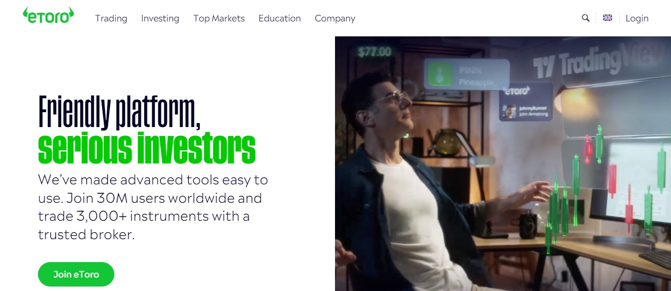 Etoro crypto asset investments