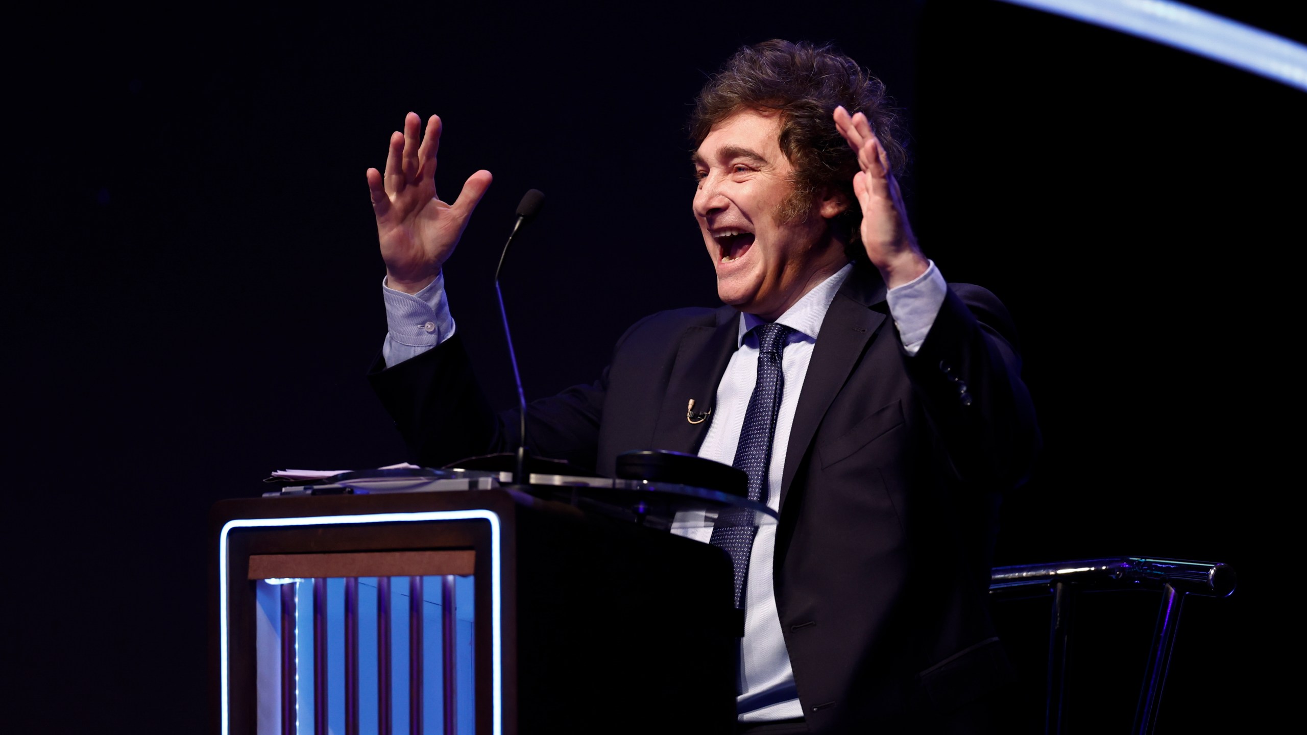 President Elect Javier Milei