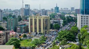 A scene from lagos nigeria