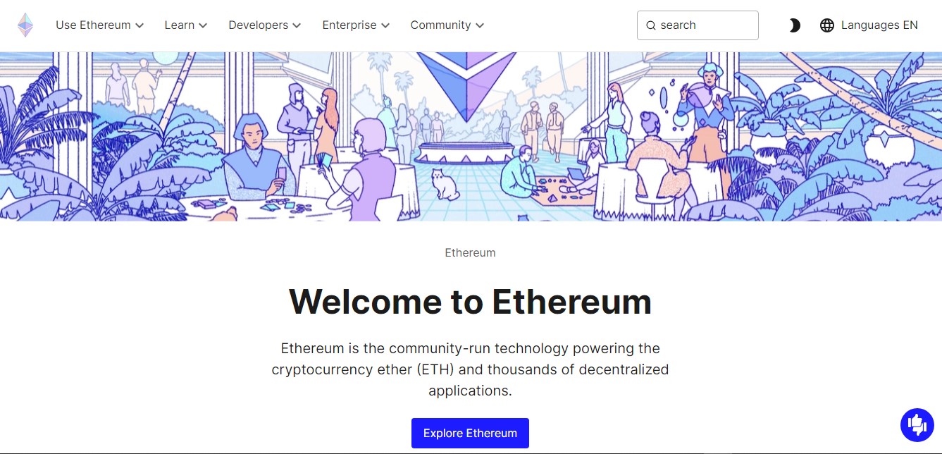 Ethereum website