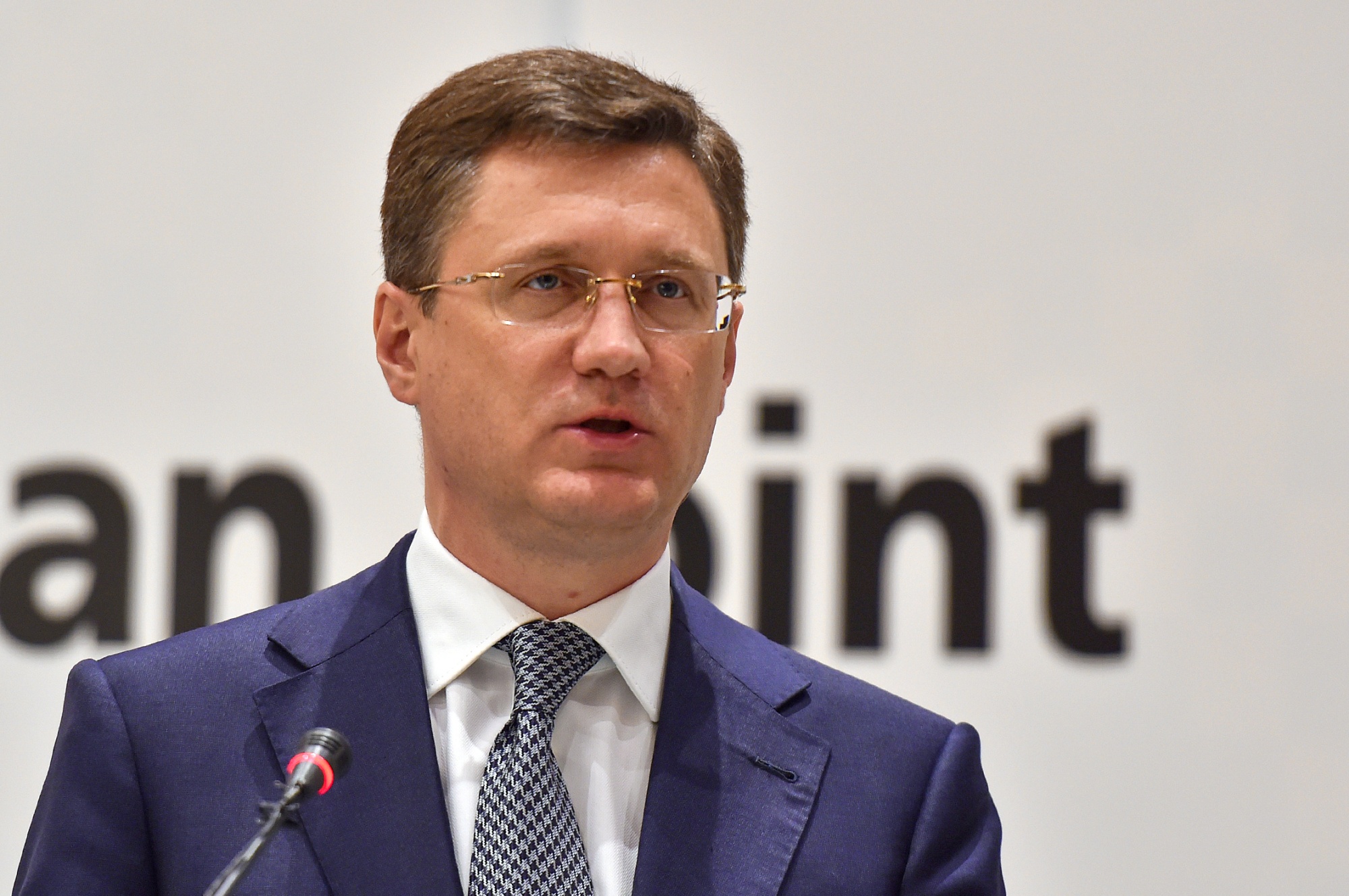 Russian deputy prime minister alexander novak