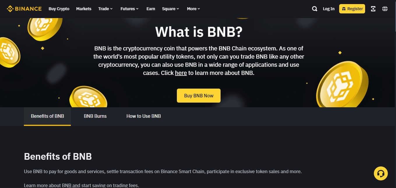 Binace coin bnb