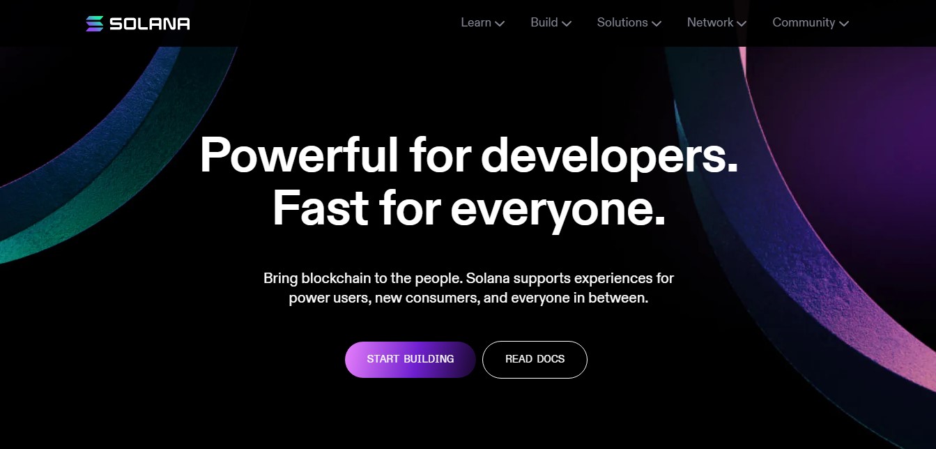 Solana sol crypto currency blockchain technology