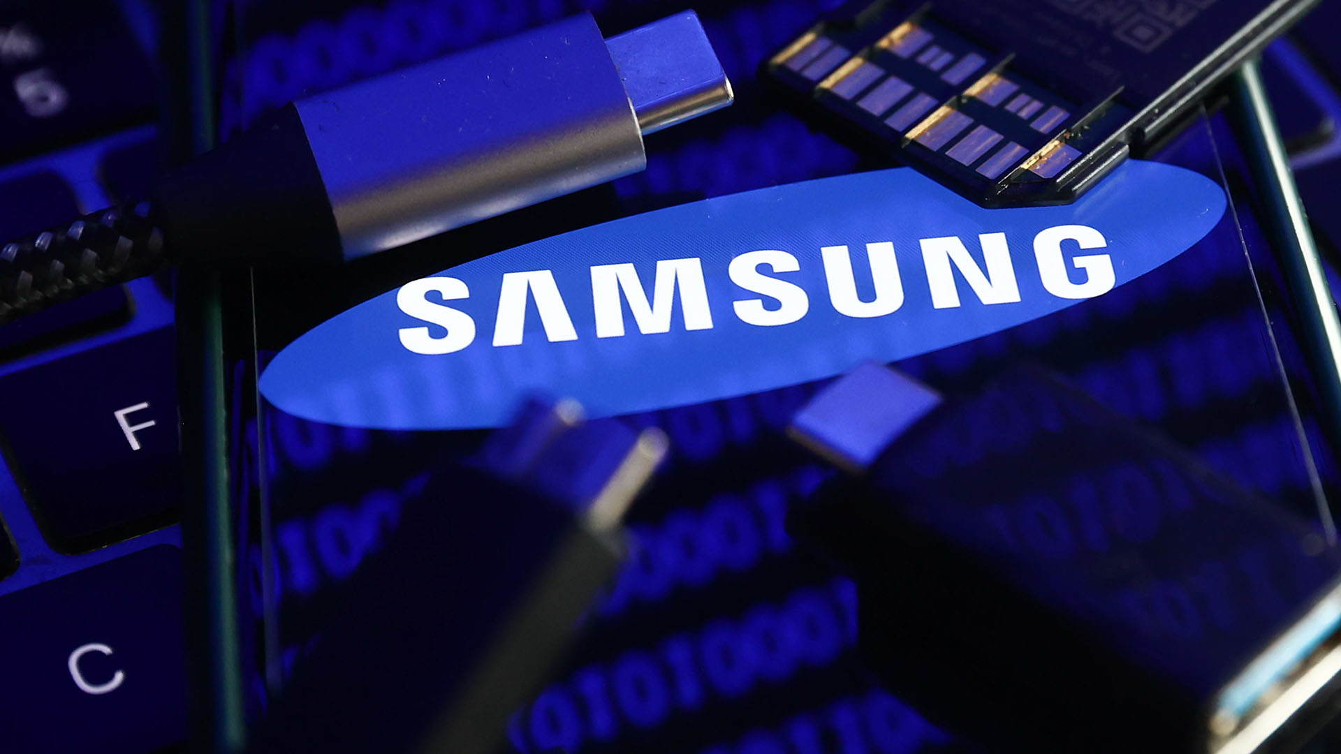An array of samsung technology components highlighting the companys expansive reach in the tech industry