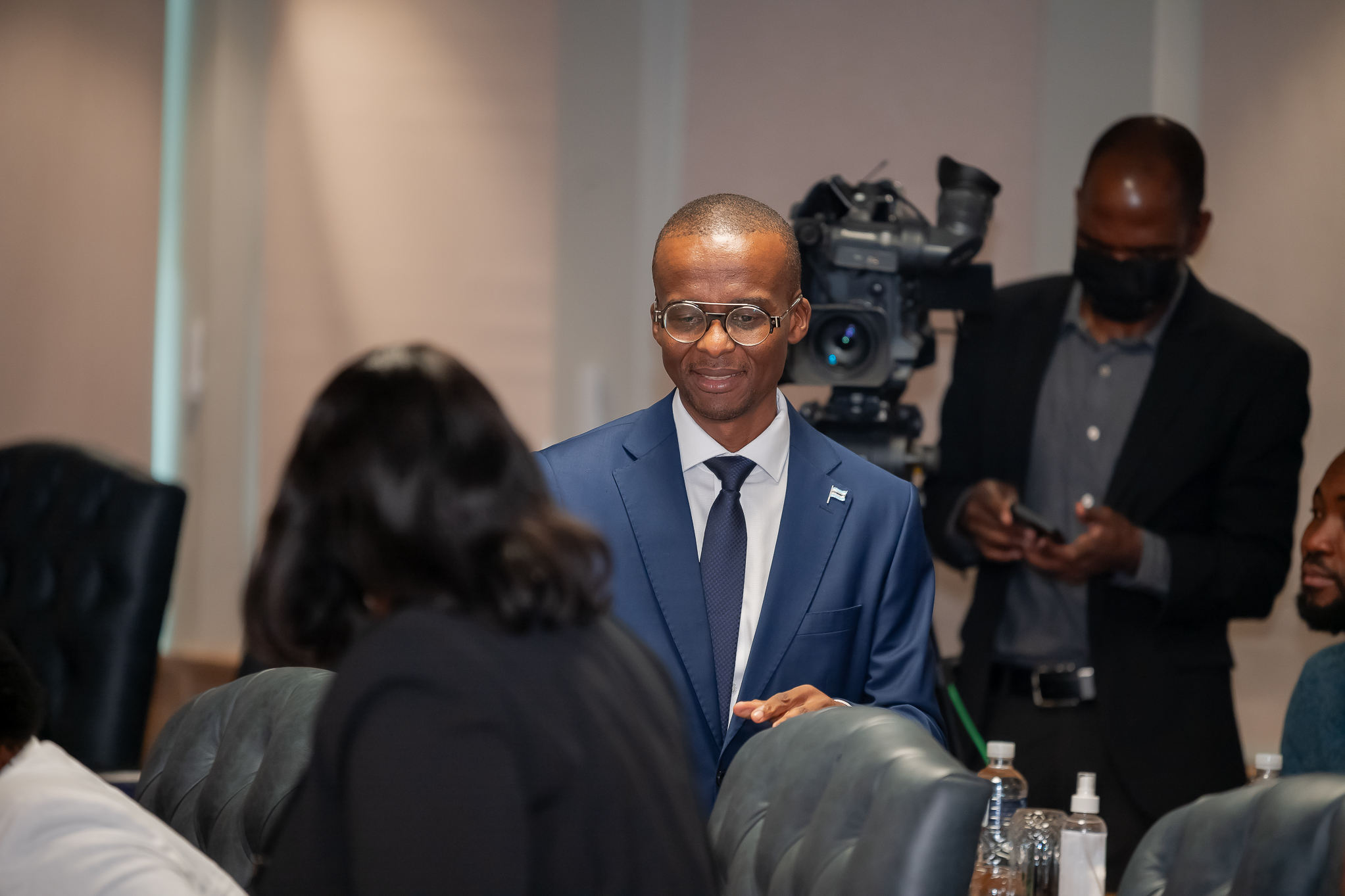 Vice-President and Minister of Finance Ndaba Gaolathe Attends Appointment Ceremony | Brimco Vice president and minister of finance ndaba gaolathe at his appointment ceremony