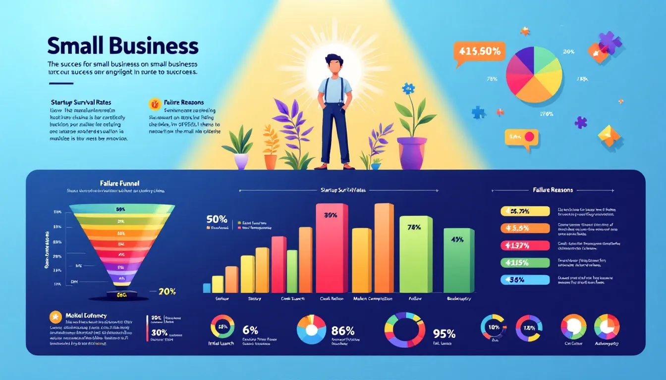 Success and failure rates of small businesses