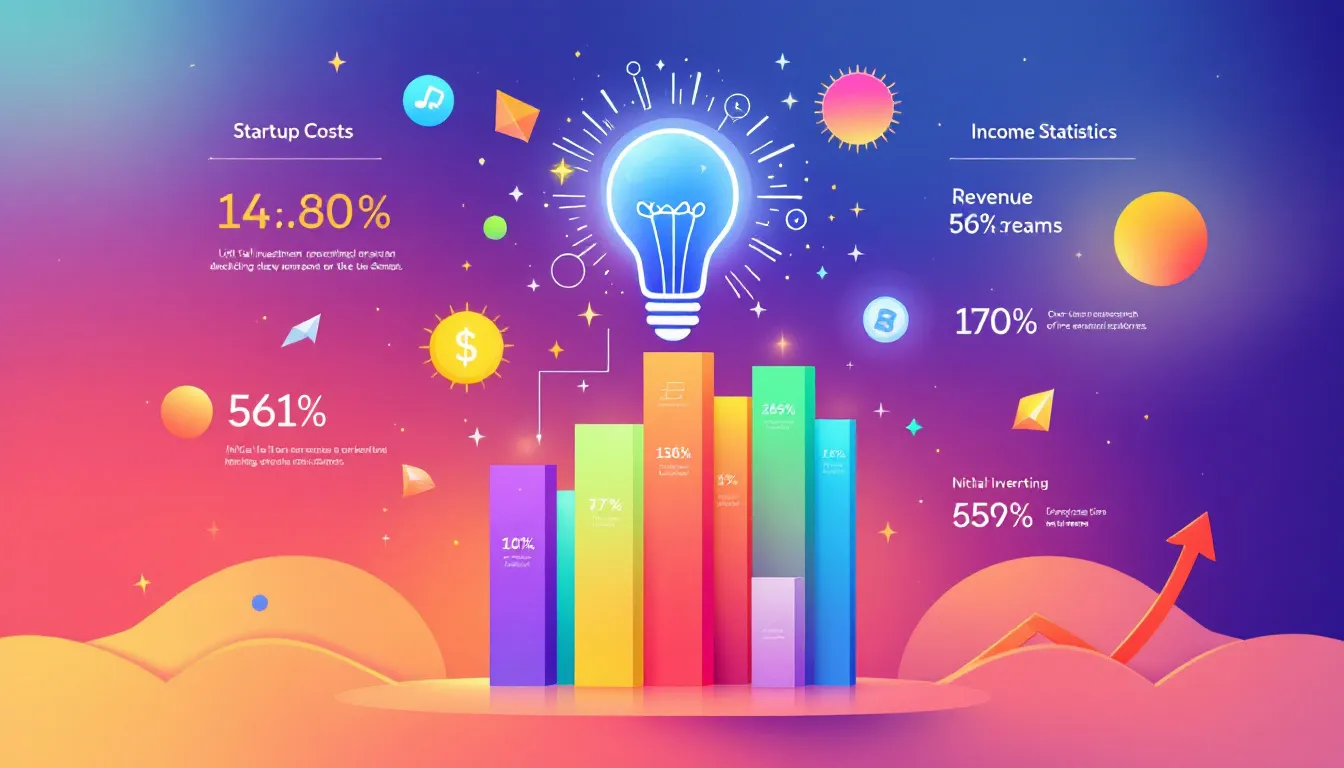 Financial aspects of entrepreneurship, including startup costs and income statistics. | Brimco Financial aspects of entrepreneurship including startup costs and income statistics