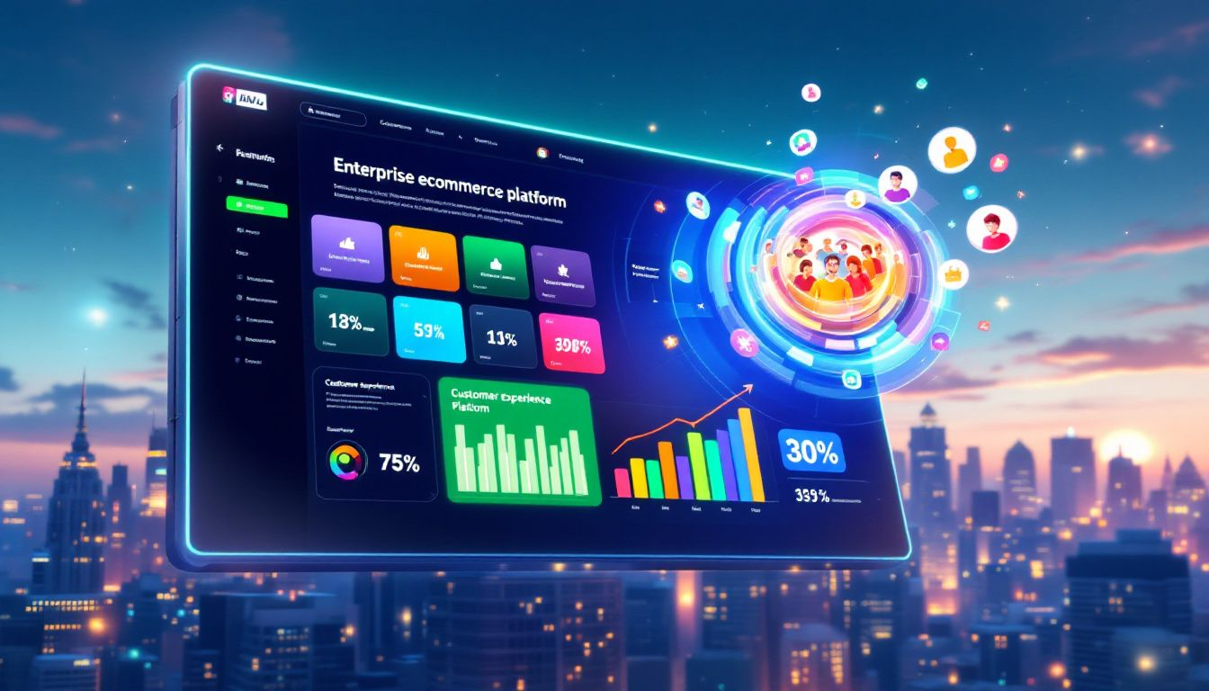 Benefits of using enterprise ecommerce platforms showcasing enhanced customer experiences