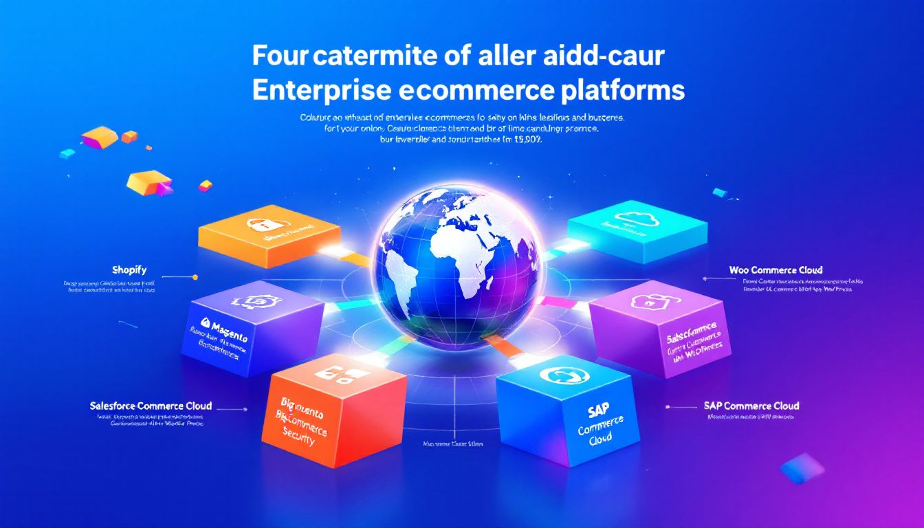 An overview of enterprise ecommerce platforms highlighting their importance for online business