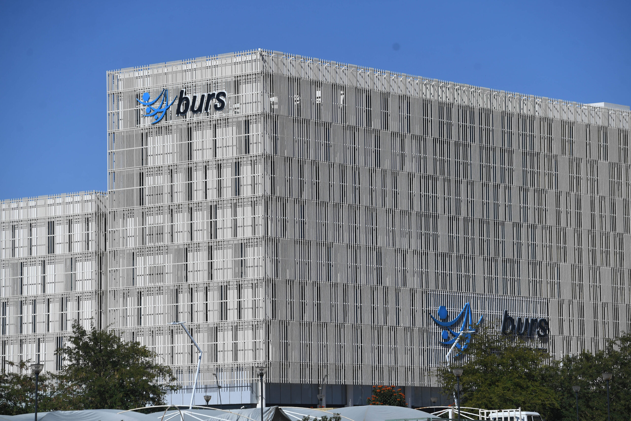 Botswana Unified Revenue Service Headquarters in Gaborone | Brimco Burs headquarters building with modern architectural facade in gaborone botswana