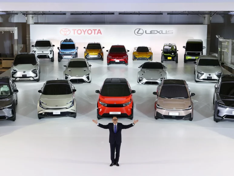 Toyota's announcement of a full lineup of battery electric vehicles