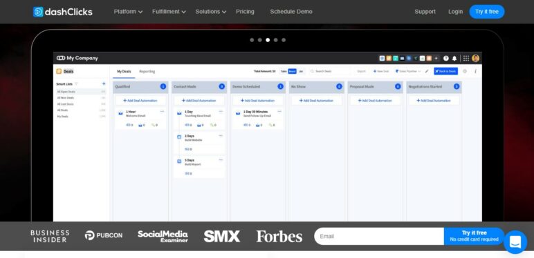 Dashclicks project management software