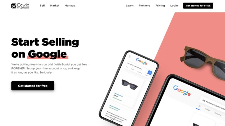 Ecwid ecommerce platform