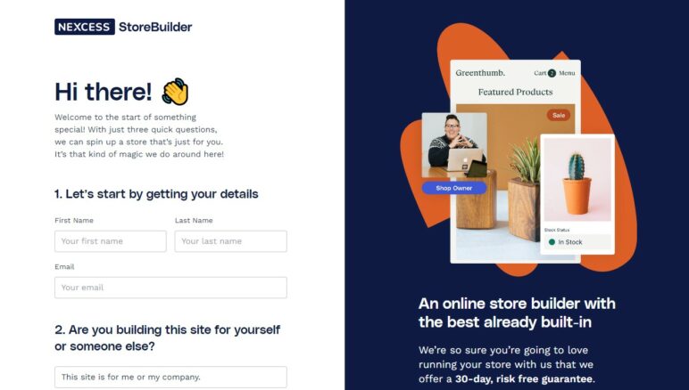 Nexcess StoreBuilder ecommerce builder